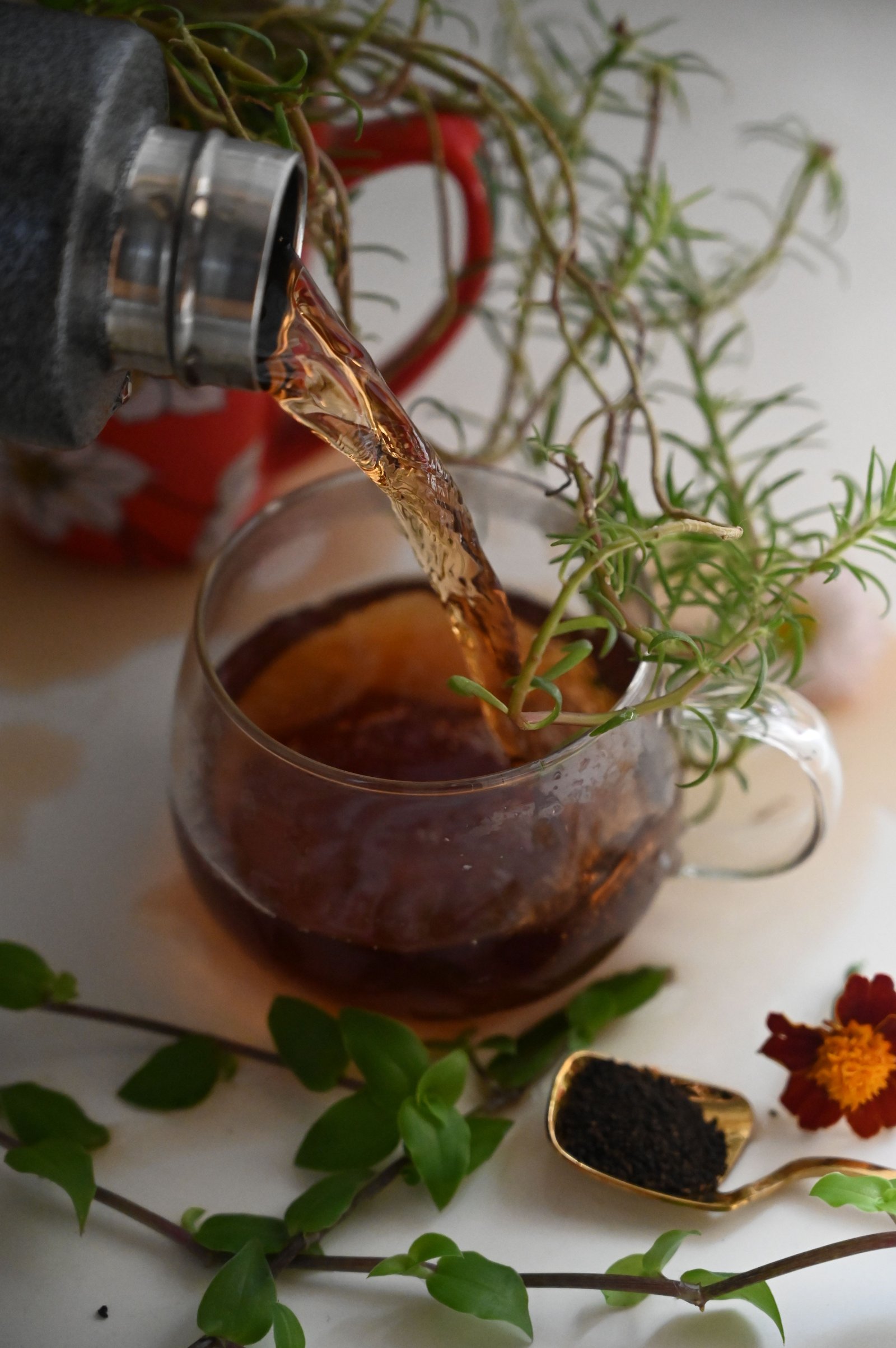 Digestive herbal tea